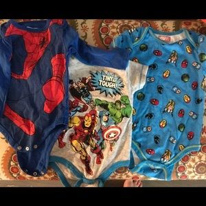 6-9 M Baby Superhero Lot